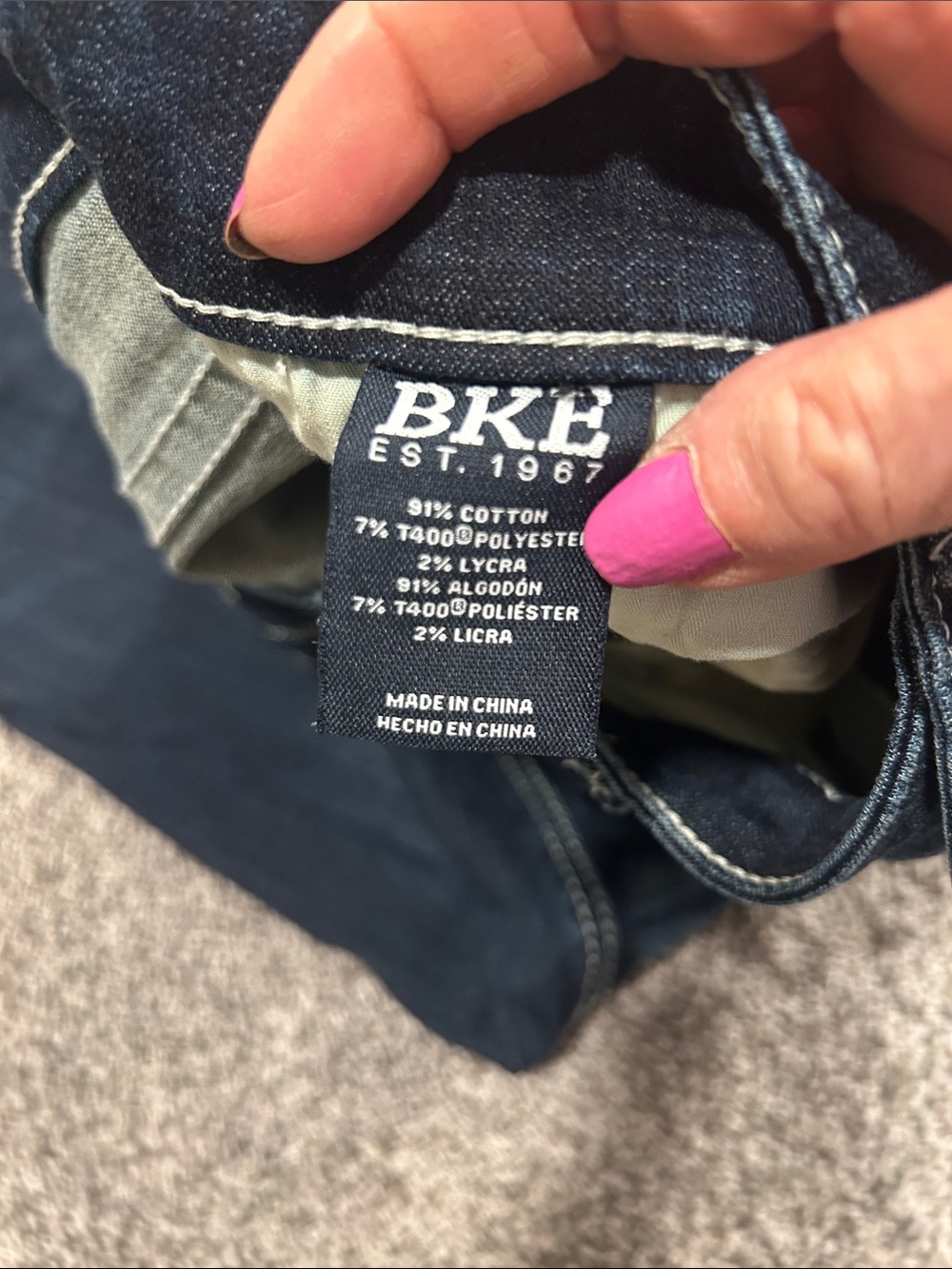 BKE Men's Jake Straight Jeans 32x34 - Picture 6 of 7